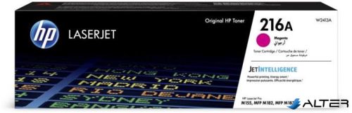 W2413A Lézertoner HP Color LaserJet Pro M182, M183 nyomtatókhoz, HP 216A, magenta, 0,85k