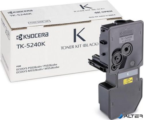 TK5240 Lézertoner M5526CDN, 5526CDW, P5026CDN, 5026CDW nyomtatókhoz, KYOCERA fekete, 4k