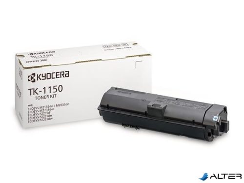 1T02RV0NL0 Lézertoner P2235dw, M2135dn nyomtatókhoz, KYOCERA fekete, 3k
