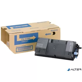   TK3190 Lézertoner P3055dn, P3060dn nyomtatókhoz, KYOCERA, fekete, 25k