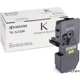 TK5230 Lézertoner M5521CDN, 5521CDW, P5021CDN, 5021CDW nyomtatókhoz, KYOCERA fekete, 2,6k