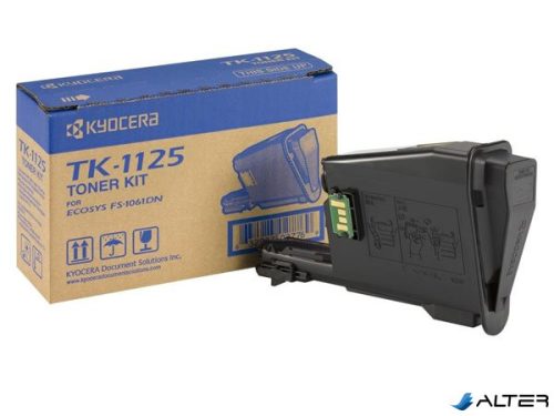 TK1125 Lézertoner FS 1061DN nyomtatókhoz, KYOCERA fekete, 2,1k