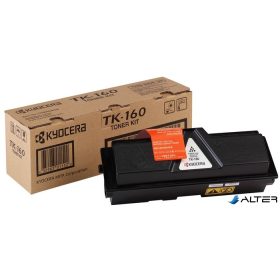 TK160 Lézertoner FS 1120D nyomtatóhoz, KYOCERA fekete, 2,5k