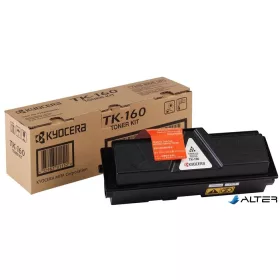 TK160 Lézertoner FS 1120D nyomtatóhoz, KYOCERA fekete, 2,5k