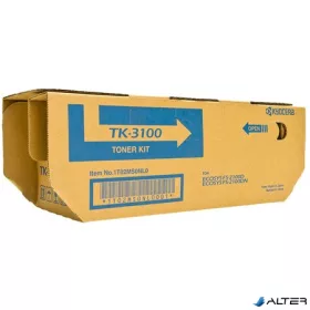 TK3100 Lézertoner FS 2100D, FS2100DN nyomtatókhoz, KYOCERA fekete, 12,5k