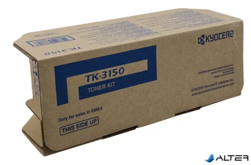 TK3150 Lézertoner ECOSYS M3540idn nyomtatóhoz, KYOCERA, fekete, 14,5k