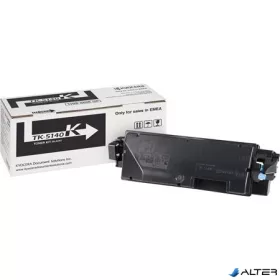 TK5140K Lézertoner  P6130cdn, M6030cdn, M6530cdn nyomtatókhoz, KYOCERA, fekete, 7k