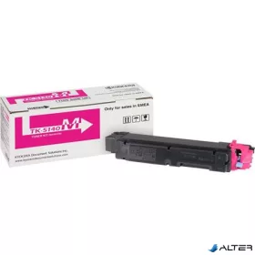 TK5140M Lézertoner P6130cdn, M6030cdn, M6530cdn nyomtatókhoz, KYOCERA vörös, 5k