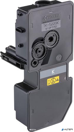 TK5220K Lézertoner P5021cdn, P5021cdw, M5521cdn, M5521cdw nyomtatókhoz, KYOCERA fekete 1,2k