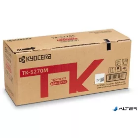   TK5270M Lézertoner ECOSYS M6230cidn, P6230cdn nyomtatókhoz, KYOCERA, magenta, 6K
