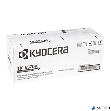 TK5370K Lézertoner ECOSYS MA3500cifx, MA3500cix nyomtatókhoz, KYOCERA, fekete, 7K