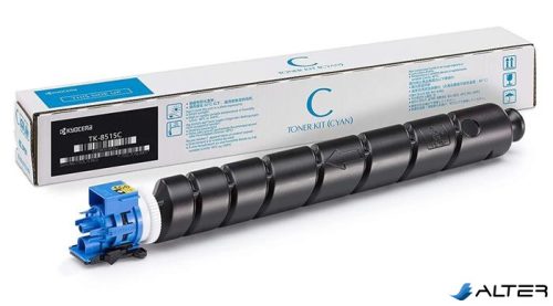TK8515C Lézertoner TASKalfa 5052ci, 6052ci nyomtatókhoz, KYOCERA, cián, 20k