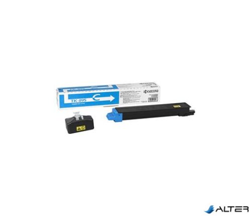 TK895C Lézertoner FS C8020MFP, C8025MFP nyomtatókhoz, KYOCERA kék, 6k