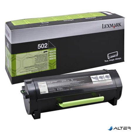 50F2000 Lézertoner MS310/410/510/610 nyomtatóhoz, LEXMARK fekete,1,5k (return)