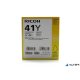 405764 Gélpatron SG 3100SNw, SG 7100DN nyomtatókhoz, RICOH Type GC41Y, sárga, 2,2k