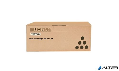 407246 Lézertoner SP 311DN, SP 311DNw, SP 311SFN nyomtatókhoz, RICOH, fekete, 3,5k