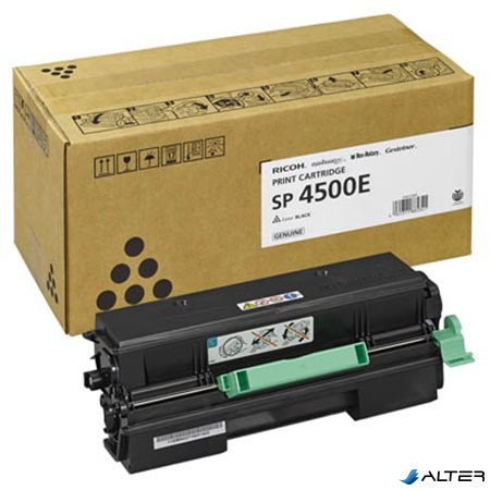 407340 Lézertoner Aficio SP 3600DN, SP 3610SF, SP 4510DN nyomtatókhoz, RICOH fekete, 6K