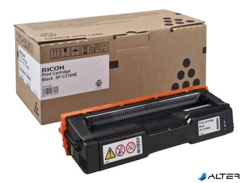 407634 Lézertoner Aficio SP C320DN nyomtatóhoz, RICOH, fekete, 7,2k