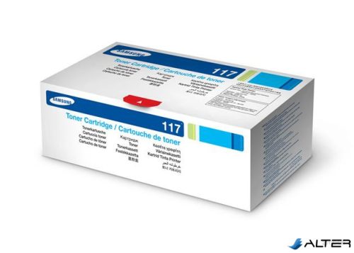 MLT-D117S Lézertoner SCX 4655F nyomtatóhoz, SAMSUNG fekete, 2,5k