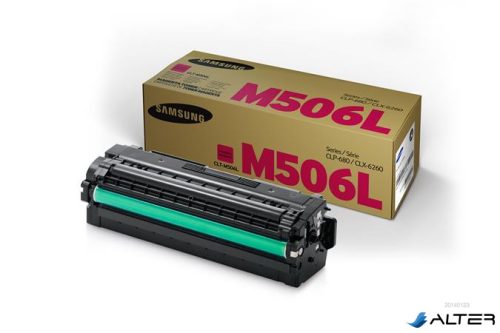 CLT-M506L Lézertoner CLP 680ND, CLX 6260 nyomtatókhoz, SAMSUNG, magenta, 3,5k