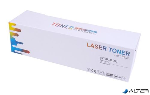 MLT-D111L lézertoner, new chip, TENDER®, fekete, 2k
