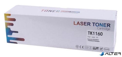 TK1160 Lézertoner P2040 nyomtatókhoz, TENDER, fekete, 7,2k
