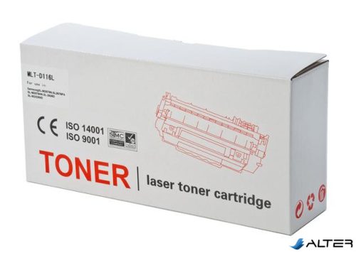 MLT-D116L lézertoner, new chip, TENDER®, fekete, 3k