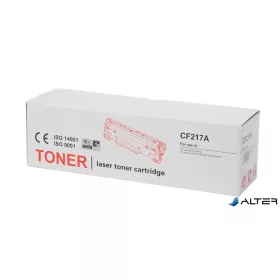 CF217A XL lézertoner, TENDER®, fekete, 3,5k