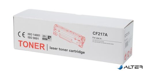 CF217A XL lézertoner, TENDER®, fekete, 3,5k