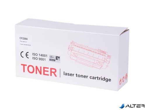 CF226A/CRG052 lézertoner, TENDER®, fekete, 3,1k