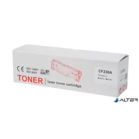   Kompatibilis Lézertoner, TENDER®, fekete, 2k (CF230A alternatíva)