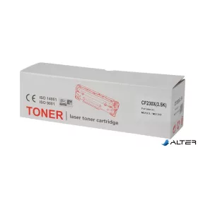   Kompatibilis Lézertoner, TENDER®, fekete, 3,5k (CF230X alternatíva)