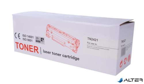 TN2421 Lézertoner, TENDER®, fekete, 3k