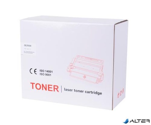 CE255X lézertoner, TENDER®, fekete, 12,5k