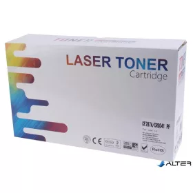 CF287A/CRG-041 Lézertoner, univerzális, TENDER, fekete, 9k