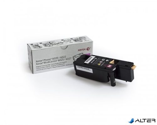 106R02761 Lézertoner Phaser 6020, 6027 nyomtatókhoz, XEROX vörös, 1k