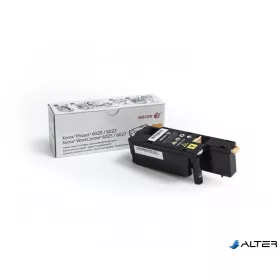   106R02762 Lézertoner Phaser 6020, 6027 nyomtatókhoz, XEROX, sárga, 1k