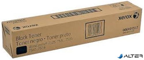 006R01517 Lézertoner WorkCentre 7525,7530,7545 nyomtatóhoz, XEROX fekete, 26k