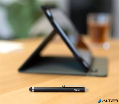 Érintőtoll, érintőképernyős készülékekhez, TRUST "Stylus", fekete