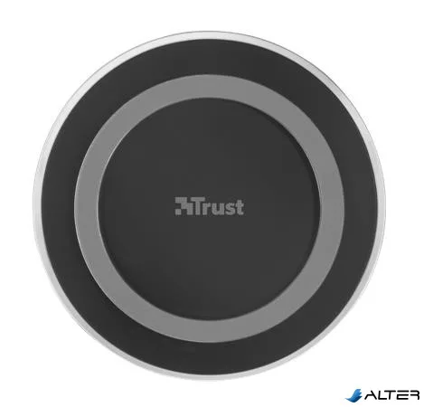 Vezeték nélküli töltő, Qi szabvány, 5W, TRUST 'Yudo', fekete
