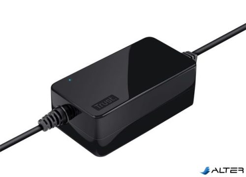 Hálózati töltő laptophoz, 45W, TRUST "Primo", fekete