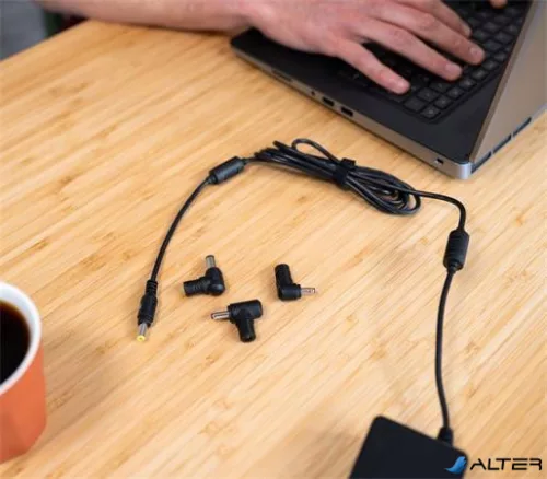 Hálózati töltő laptophoz, 45W, TRUST "Primo", fekete