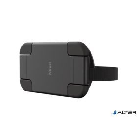   Autós telefon- és táblagéptartó, fejtámlára rögzíthető, TRUST 'Rheno', fekete