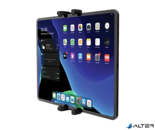 Autós telefon- és táblagéptartó, fejtámlára rögzíthető, TRUST 'Rheno', fekete