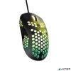 Egér, vezetékes, optikai, gaming, LED, TRUST "GXT960 Graphin", fekete