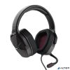 Fejhallgató, mikrofonnal, gaming, TRUST "GXT4371 Ward", fekete