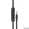 Fejhallgató, mikrofonnal, gaming, TRUST "GXT4371 Ward", fekete