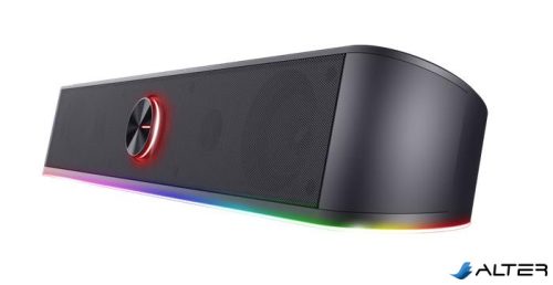 Hangszóró, 12W, 3.5 mm jack, TRUST "GXT619 Thorne", fekete