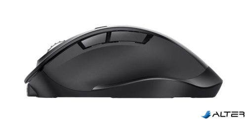 Egér, vezeték nélküli, optikai, TRUST "Fyda", fekete