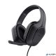 Fejhallgató, mikrofonnal, gaming, TRUST "GXT415 Zirox", fekete